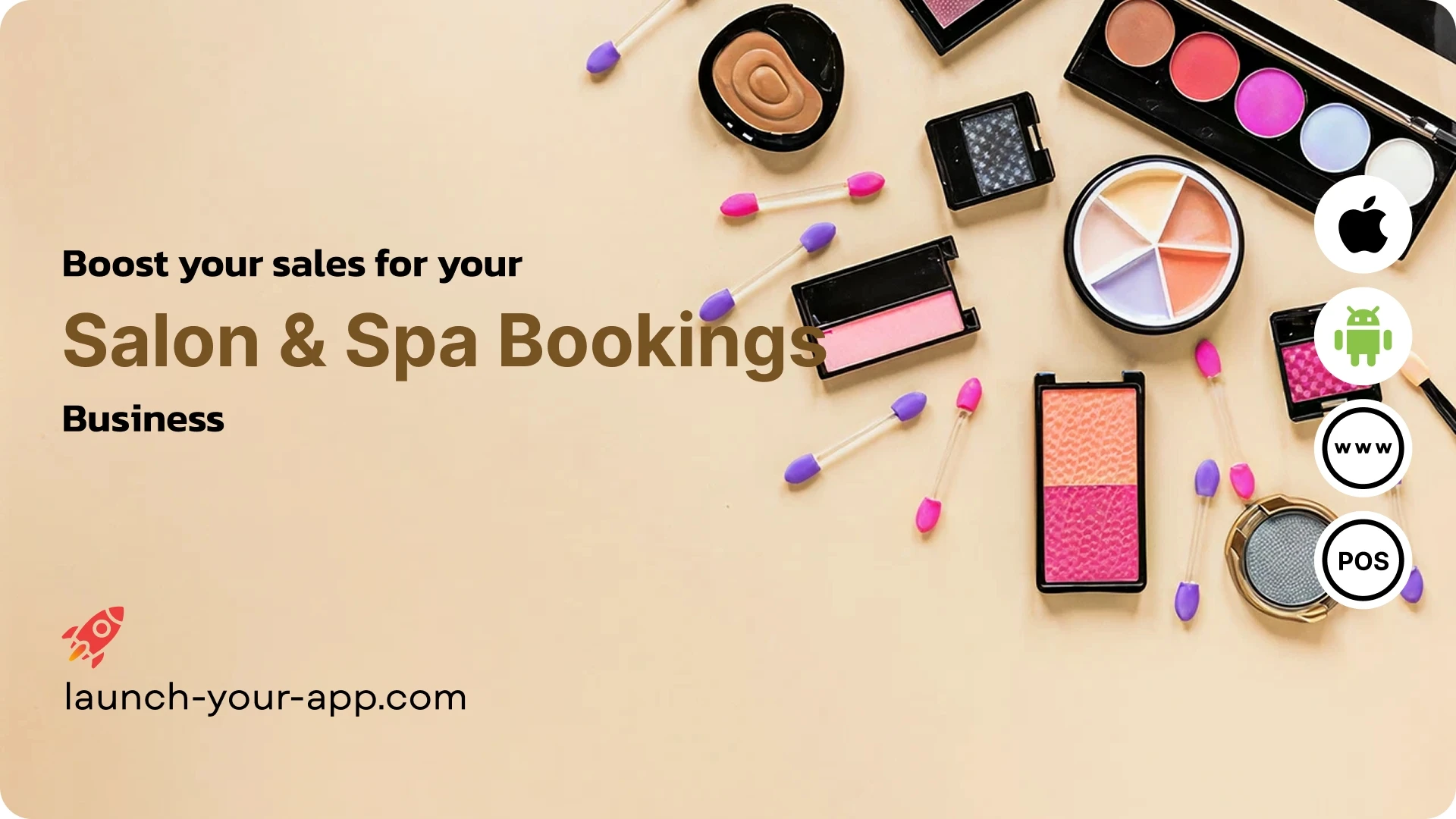 Salon & Spa Bookings Mobile App Builder - Launch Your App